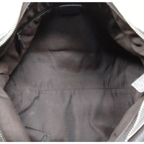 Authentic GUCCI D-Ring Coated Canvas Shoulder Handbag - Picture 6 of 10